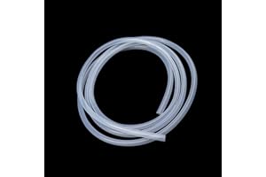 iMeistek Silicone Tube 14mm ID x 17mm OD 4 Meters, Flexible Food Grade Hose Silicone Tubing Water Air Tube Pipe Transparent