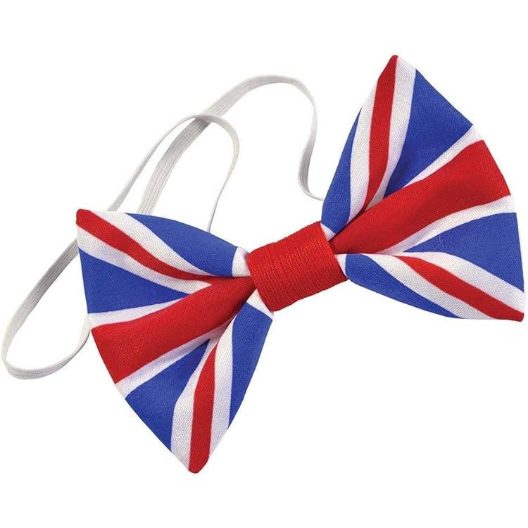 union jack bow tie and braces