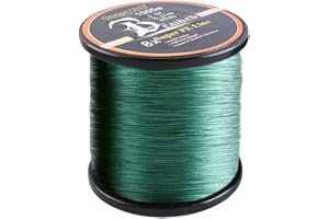 LSHEL Geflochtene Angelschnur 8fach 1000m PE Super Starke Geflochtene Schnüre