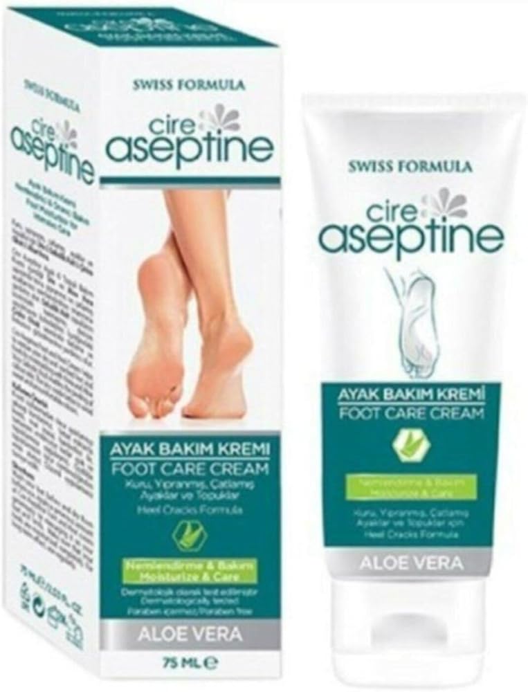 Cıre Aseptıne Ayak Bakım Kremi Aloe Vera 75 Ml Tüp