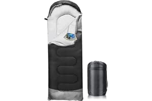 OLUTULA Single Sleeping Bags for Adults Ultralight 4 Season Single Person Warm Lightweight Sleeping Bag for Camping Lightweight Waterproof Indoor & Outdoor for Teenagers Adults Hiking Backpacking