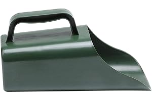 Facynde Jardin, Pelle À Feuilles en Plastique Multifonction, Pelle d'alimentation pour Chevaux, Outil Seau Creusement Culture pour La Nourriture Végétale en Plein Air, Grain Horticole