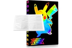 QIFAENY Classeur Cartes à collectionner, Porte Carte 30 pages, Titulaire Cartes Album, 4 pochettes par page-peut contenir 240 cartes DHA-1