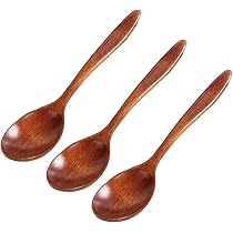 8pcs Small Wooden Spoons, Mini Condiment Spoons Tiny Spoons Miniature Wooden Serving Utensils For Spices Sauces Sugar Honey
