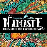 Namaste: Ein Malbuch für Erwachsene by 