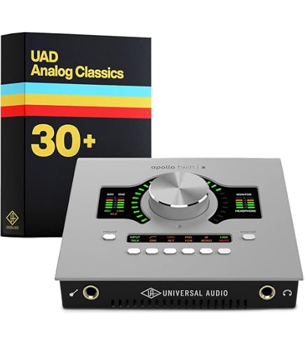 Universal Audio Apollo x4 Gen 2 and Studio+ Edition Bundle 12-in