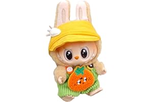HYDTQCL Labu Monster Kleidung, Bekleidung für 17cm Labu Plüsch, Labu Keychain Doll Kleidung, Geschenke für Jungen und Mädchen(C)