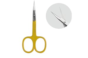 MOZART HOUSE PROFESSIONAL TECHNOLOGIES OF BEAUTY STYLING Mozart House 05489 Cuticle Scissors Cutting Length 17 mm Cuticle Scissors for Cuticles Extra Fine and Sharp