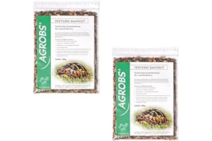 Agrobs PRE ALPIN Testudo Saatgut | Doppelpack | 2 x 100 g | Samenmischung für eine gesunde und schmackhafte Zugabe zur täglichen Fütterung | Für alle Landschildkröten geeignet
