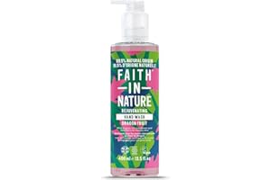 Faith In Nature, Savon Mains Naturel au Fruit du Dragon Faith In Nature, Revitalisant, Vegan & Cruelty Free, Sans Parabènes & SLES, 400ml