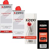 Zippo Gasoline+1 Package Stone+ Wick Set