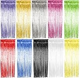 fensterdekoration rot glas Der Lametta Vorhang ist etwa 91 x 244 cm und aus einer glitzernden Metallfolie geschnitten. Der glitzer Vorhang ist mit einer Klebefolie ausgestattet um schnell und einfach zu dekorieren.