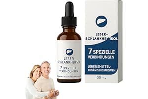 HJJH LIVRELIEF LEBER-SCHLANKHEITSÖL, LIVRELIEF Tropfen, Natürliche Stoffwechseltropfen für Männer & Frauen (1)