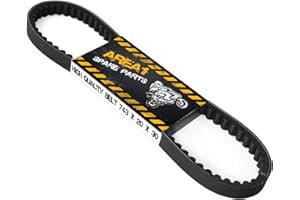 Area1 Cinghia 743x20x30 per Scooter 125/150cc 4T GY6 – Compatibile con RS, Flex-Tech, Vanguard, Zhej, Qinqui, Sonik, Wangye