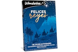 WONDERBOX - Caja Regalo - Felices Reyes - 18 000 experiencias en España y Europa para 1 o 2 Personas - Ideas Regalo Mujer Hombre Pareja Original
