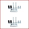 2 Sets Front Brake Caliper Slider Pins Guide Bolt Kit Compatible for Renault Trafic (2001+)