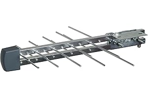 Outdoor TV Aerial Labgear 12 Element Compact Log-Periodic 4G & 5G Filtered Compact Outdoor - Loft Digital HD TV Antenna Group K