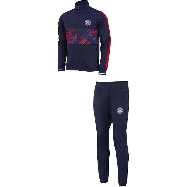 Survêtement Fit FFF – Collection Officielle Equipe De France, Polyester, Taille Homme S à XXL, Sous Licence Officielle