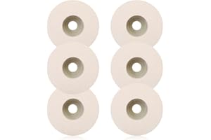 SKJJL Disco Ruota di Lucidatura In Feltro di Lana, 6 Pezzi Dischi per Lucidare Marmo Metalli, 100mm Lana Lucidatura Angolo Grinders Ruota Feltro Lucidatura Disco, Utensile per Molatura Abrasiva