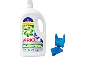 DHANZIPAK Ariel Liquid Laundry Detergent 90 Washes, 4.05L (Regular)