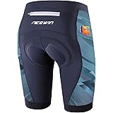 NICEWIN Pantaloncini da Ciclismo Donna Pantaloncini Ciclismo Donna Pantaloni Bici Donna Sportivi 3D Gel Imbottiti Asciugatura