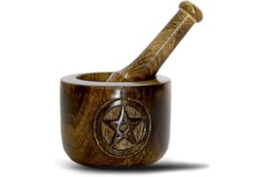 Kaizen Casa – Mortier et pilon en bois pour la cuisine