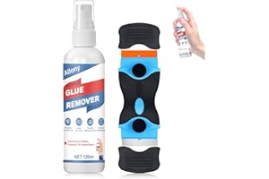 Allony Adhesive Remover, Sticky Stuff Remover, Sticker Remover, Sticky Label Remover, Label Remover Spray for Removing Labels and Adhesives from Various Surfaces - 120ml