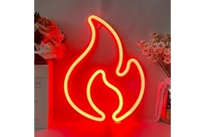 YUEYYNS Flamme Enseignes Au Néon Enseigne Au Néon Rouge LED Enseigne Néon Pour Les Décorations Pour La Maison De Magasin De Restaurant De Barre De Chambre à Coucher