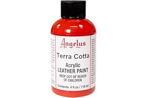 Angelus Leather Paint 4 Oz Terra Cotta Red