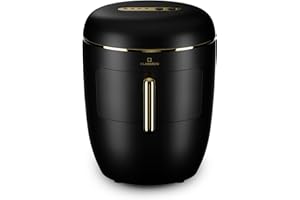 Klarstein Maquina de Hielo para Encimera, Maquina Hacer Cubitos de Hielo para Casa, Producción 15 kg, Depósito Agua Capacidad 2,3 l, Hielos Grandes y Pequeños, Ice Maker Sistema Auto Limpieza