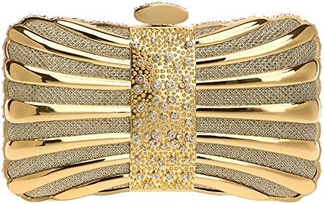 ZAMAC Sparkly Clutch Bag For Women Handbag Ladies Box Hardcase Purse New Designer Look For Wedding Party Club