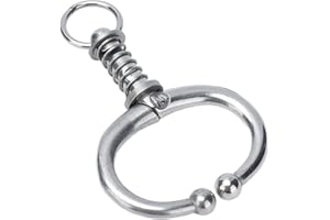 CUQUE Rinder Nasenklammer, Edelstahl Nasen Öffner Leichte Nasenringe Vieh Nasen Zangen für Kühe und Bullen Für die Landwirtschaftliche Zucht