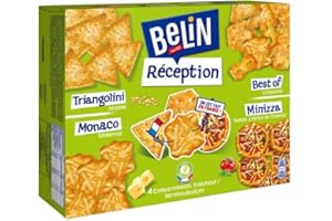 BELIN - Crackers Assortisement Réception 380G - Lot De 3