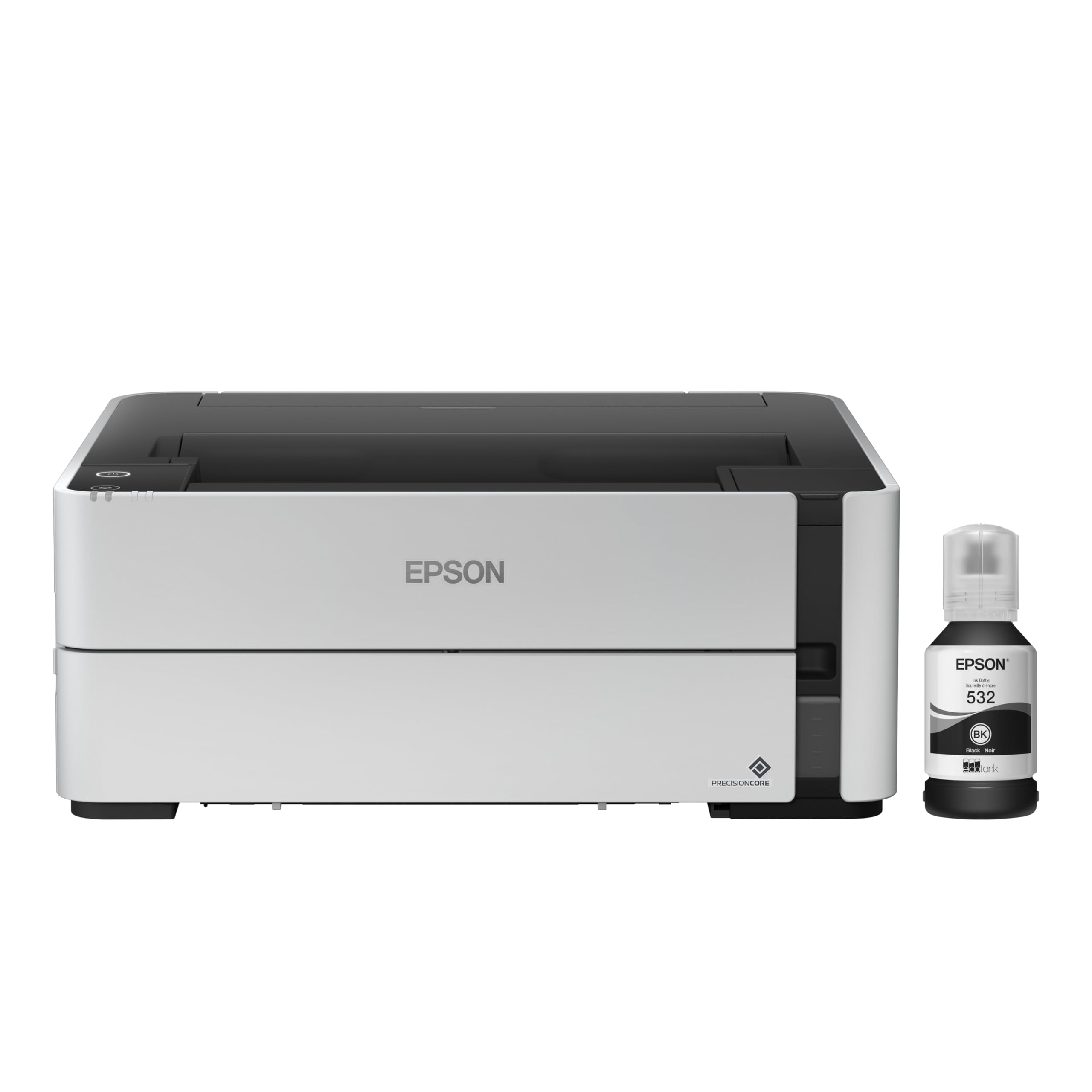 Epson Ecotank Wireless Monochrome Supertank Printer (M1170), White