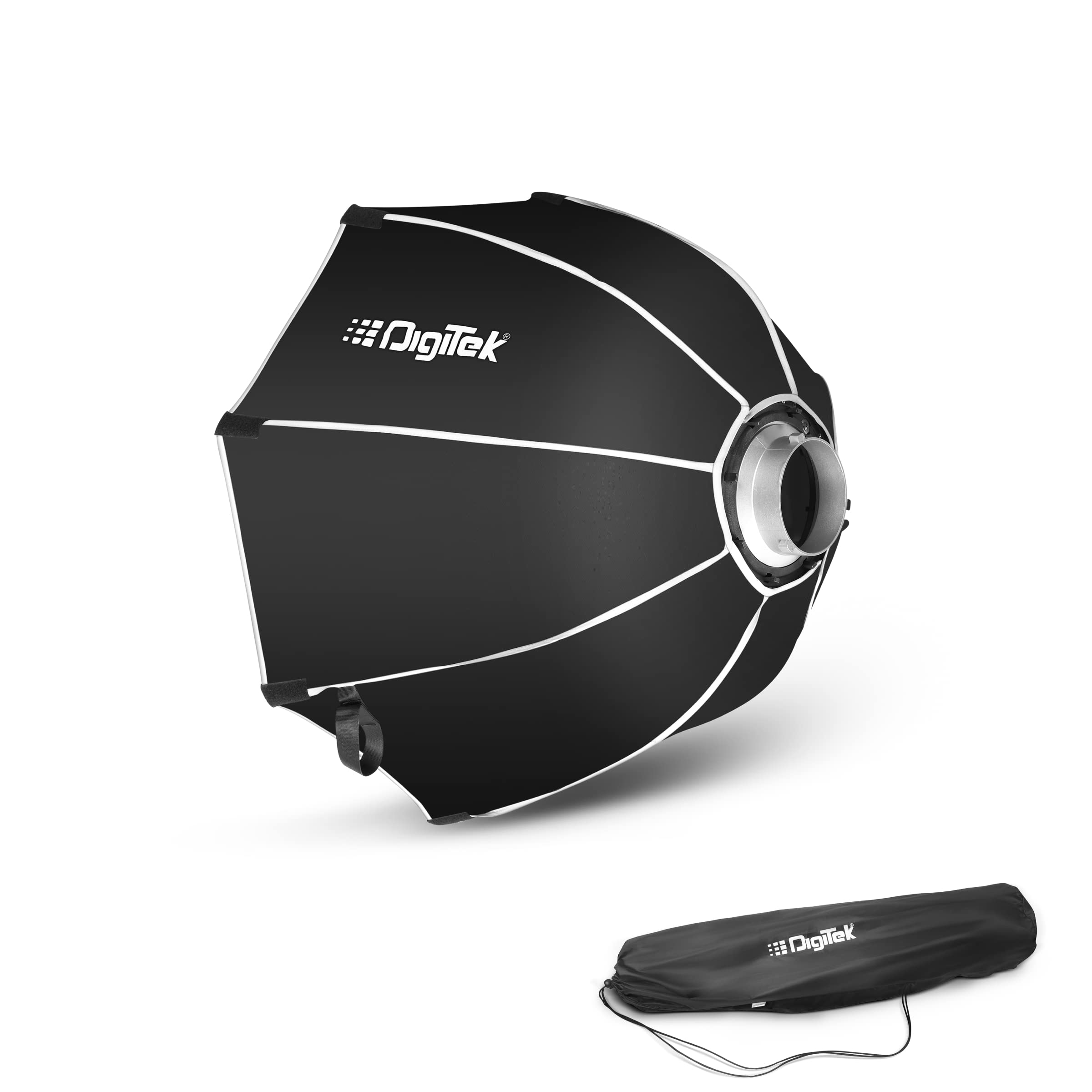 Digitek DSB-65 Portable Bowens Octagon Softbox Review: Easy Install & Carry Bag