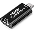 scheda acquisizione video scheda video hdmi usb, Video Game Capture Card HD 1080P per OBS Registrazione da HDMI, Tramite vide