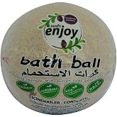 Lavantalı El Yapımı Banyo Bombası Banyo Topu Mor 90-120 Gr