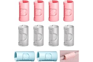 Zovator 10PCS Reusable Plastic Sheet Clips,Cylindrical Non-slip Plastic Bed Sheet Grippers Mattress Grippers Fasteners Bed Sheet Grippers Keep Mattresses Snug