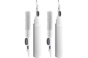 Oumida Kit di Pulizia per AirPods 4/3 /Pro/Pro 2, 3 in 1 Kit Attrezzo per Pulire AirPods Pro Auricolare, Multifunzione Spazzola per la Pulizia Degli Auricolari Bluetooth
