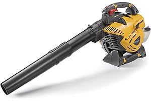 STIGA Souffleur Thermique SBL 327 V, Souffleur-Aspirateur à double fonction, 800 W, Sac de 55 L inclus