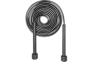 Muza Limited Muza Adjustable Skipping rope adult for men, women and kids | speed jumping rope with non slip handle for Home Exercise ,Body Fitness, Fat Burning, Boxing, Crossfit and MMA