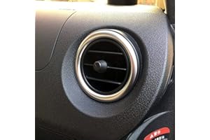 HIGH FLYING pour Vito W447 2014-2022 Tableau de Bord Côté Sortie d'air Climatiseur A/C d'aération Trim Accessoires Auto 2 pièces