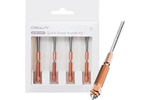 UNITAK3D CREALITY K1C Boquilla Unicorn Quick-Swap Ender 3 V3 Nozzle con Titanium Alloy Heatbreak Support Alto Flujo de Impresión Compatible with Creality K1C,Ender 3 V3&Ender 3 V3 Plus Impresoras 3D