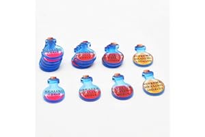 VIIPHA Heiltrank-Spielsteine aus Acryl, 15 Stück, DND-Zubehör für Dungeons und Dragons 5. Edition