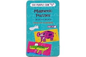 The Purple Cow - Gioco da viaggio magnetico, per auto, aereo e giochi silenziosi