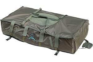 FOXHUNTER CARPZILLA Carp Fishing Unhooking Soft Mat Cradle Safeguard Protection Foldable Dark Green New