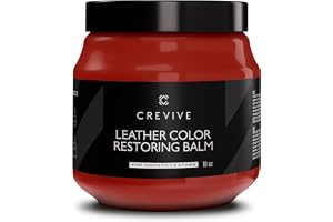 CREVIVE läderreparationsset konjak 300 ml – lädervård bil – läderreparation soffa – bilbarnstol reparation