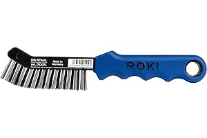 SW-Stahl 09300L Spezial-Bremssattelbürste, 275 mm I Drahtbürste für Bremssattelreinigung, Edelstahlborsten I Kfz-Bremsenreinigungsbürste, ergonomischer Griff I Stahldrahtbürste für Bremsen