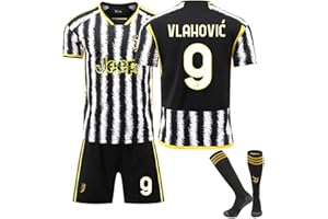 TYTF - Maglia calcio, kit per giocare in casa/trasferta, 23/24#, numeri 10/7/9, con maglia, pantaloncini e calzini, per adulti e bambini, per gli appassionati di calcio