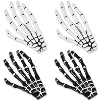 Halloween-Haarspangen – Spinnennetz-Design, Silberfarben | Metall-Klauenclips, Rutschfest